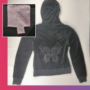 Romero and Juliet Couture Black Sweater size Large